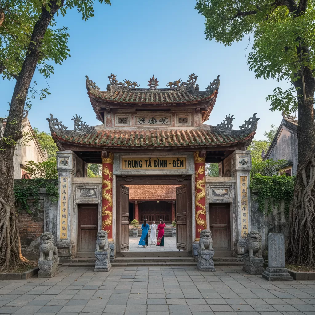 Đình – Đền Trung Tả: Di tích lịch sử văn hóa đặc sắc tại Hà Nội