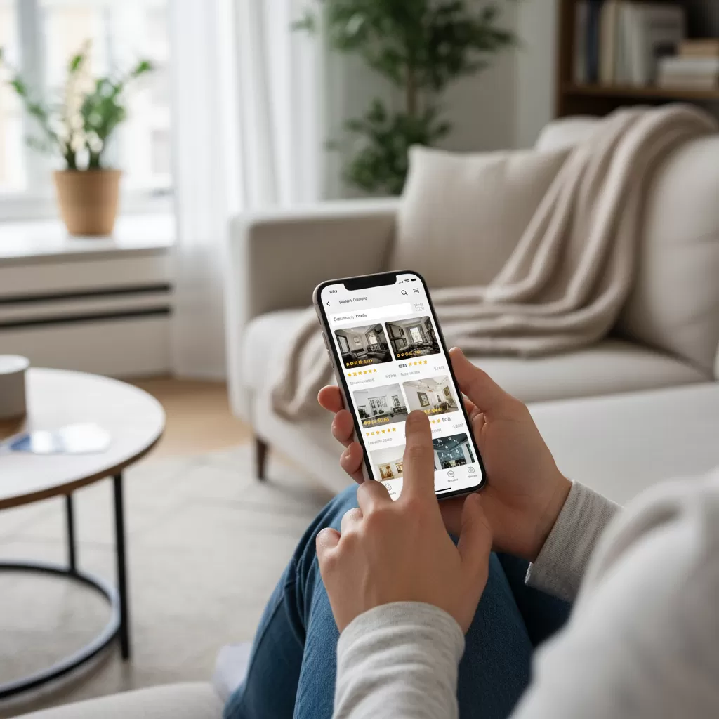 Sử dụng các ứng dụng đặt phòng trực tuyến để nhận được mức giá ưu đãi nhất