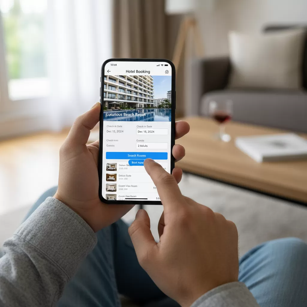 Sử dụng các ứng dụng trực tuyến giúp quý khách dễ dàng so sánh giá phòng