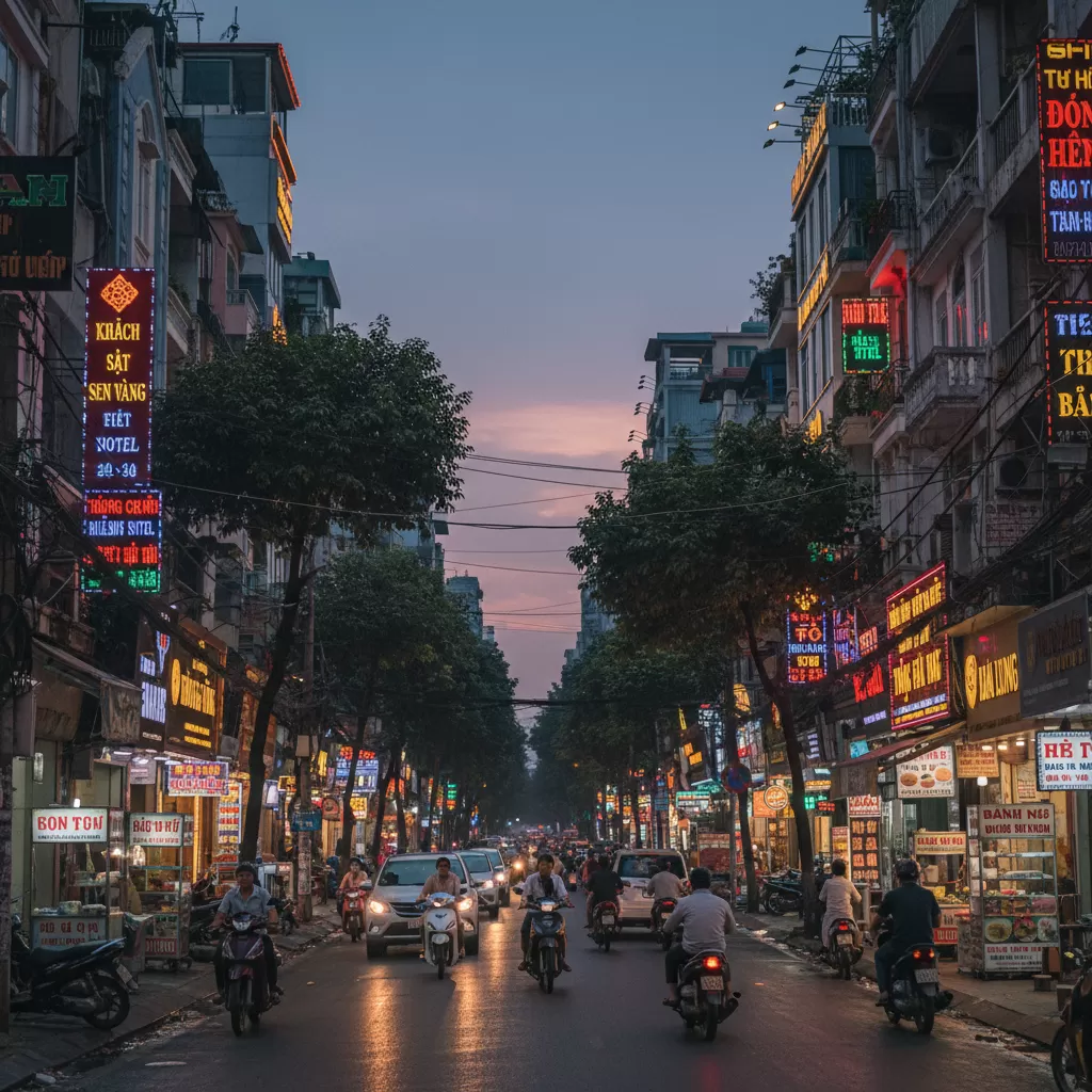 gemini_image_1773196730 Các khu vực gần trường đại học thường tập trung nhiều loại hình lưu trú giá bình dân