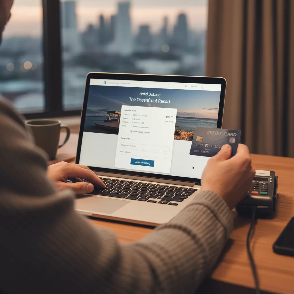 gemini_image_1773199135 Quy trình đặt phòng trực tuyến nhanh chóng và an toàn tuyệt đối