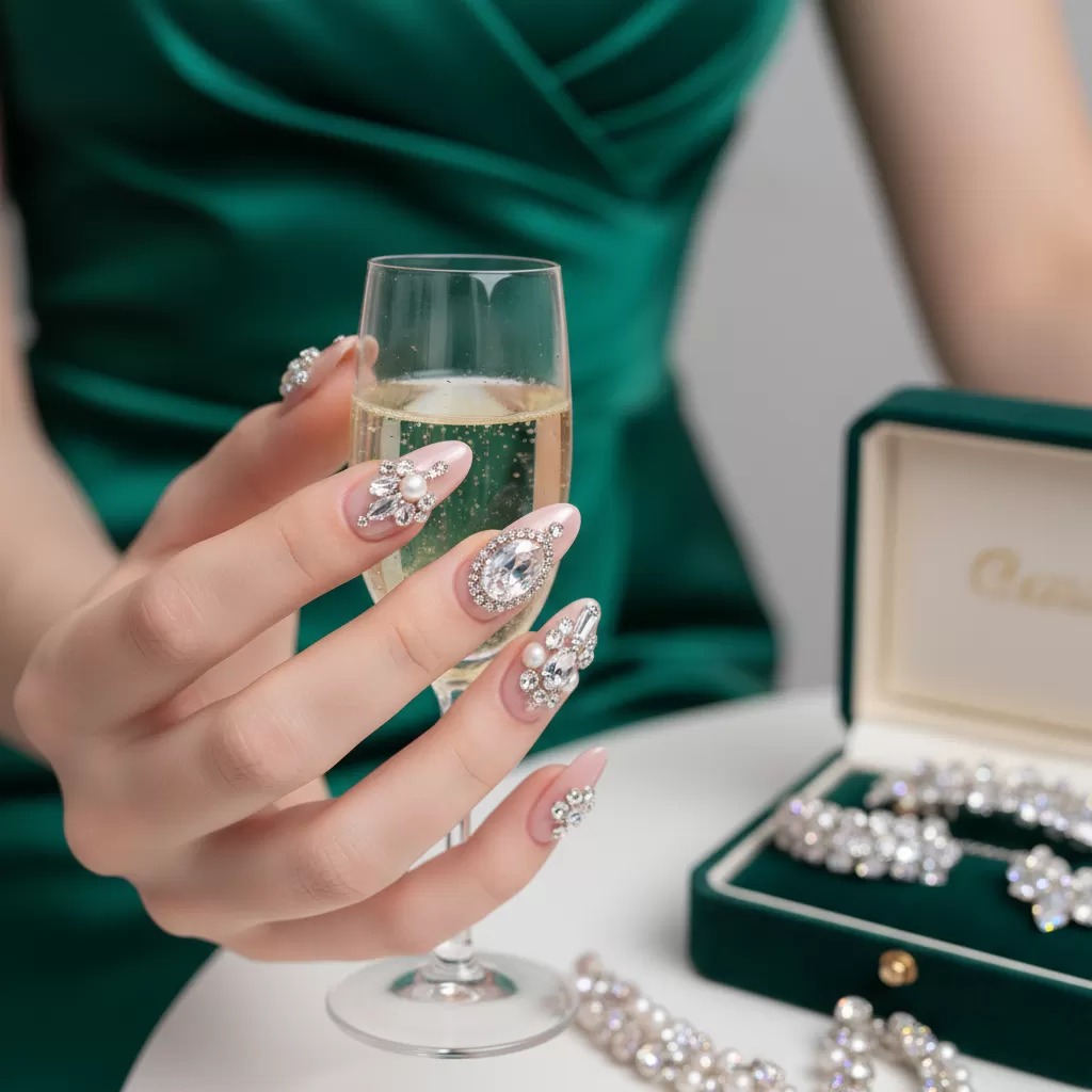 Những mẫu nail cầu kỳ và sang trọng dành cho các quý cô thời thượng