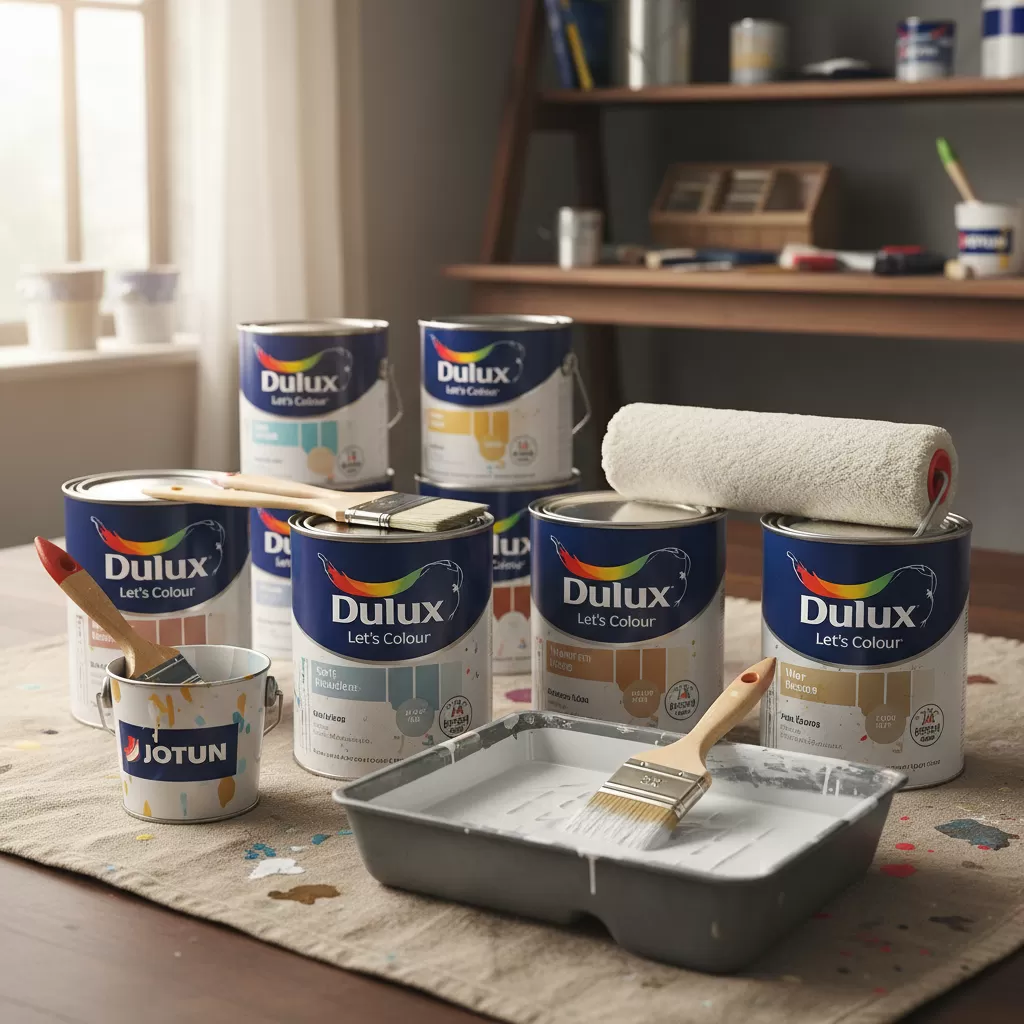 Cam kết sử dụng vật liệu sơn chính hãng để đảm bảo chất lượng công trình tốt nhất