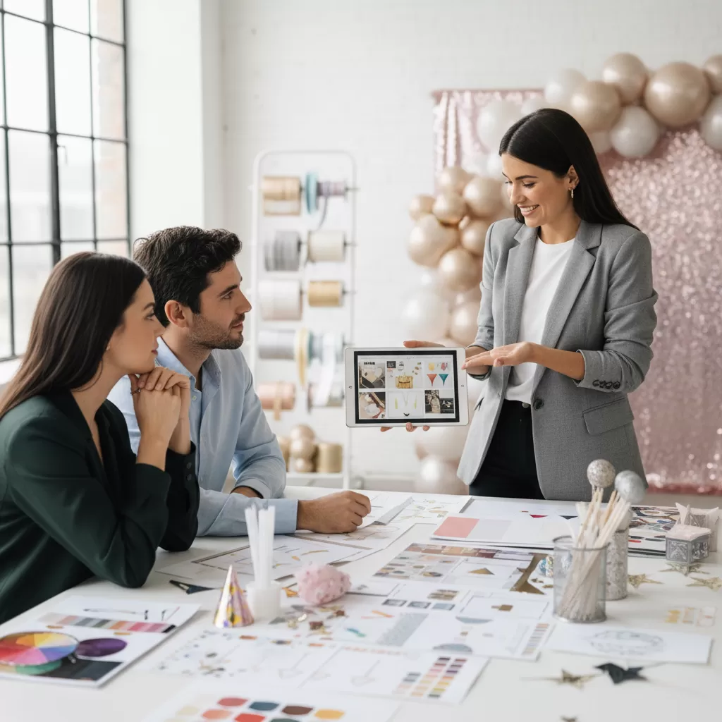 gemini_image_1773225551 Quy trình khảo sát và tư vấn chuyên nghiệp giúp tối ưu hóa không gian tiệc