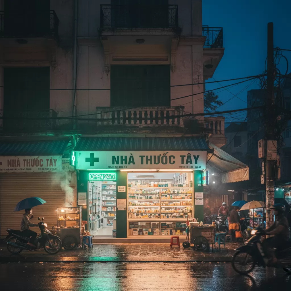 Tiệm thuốc tây 24h Thái Hà: Địa chỉ mua thuốc uy tín đêm khuya