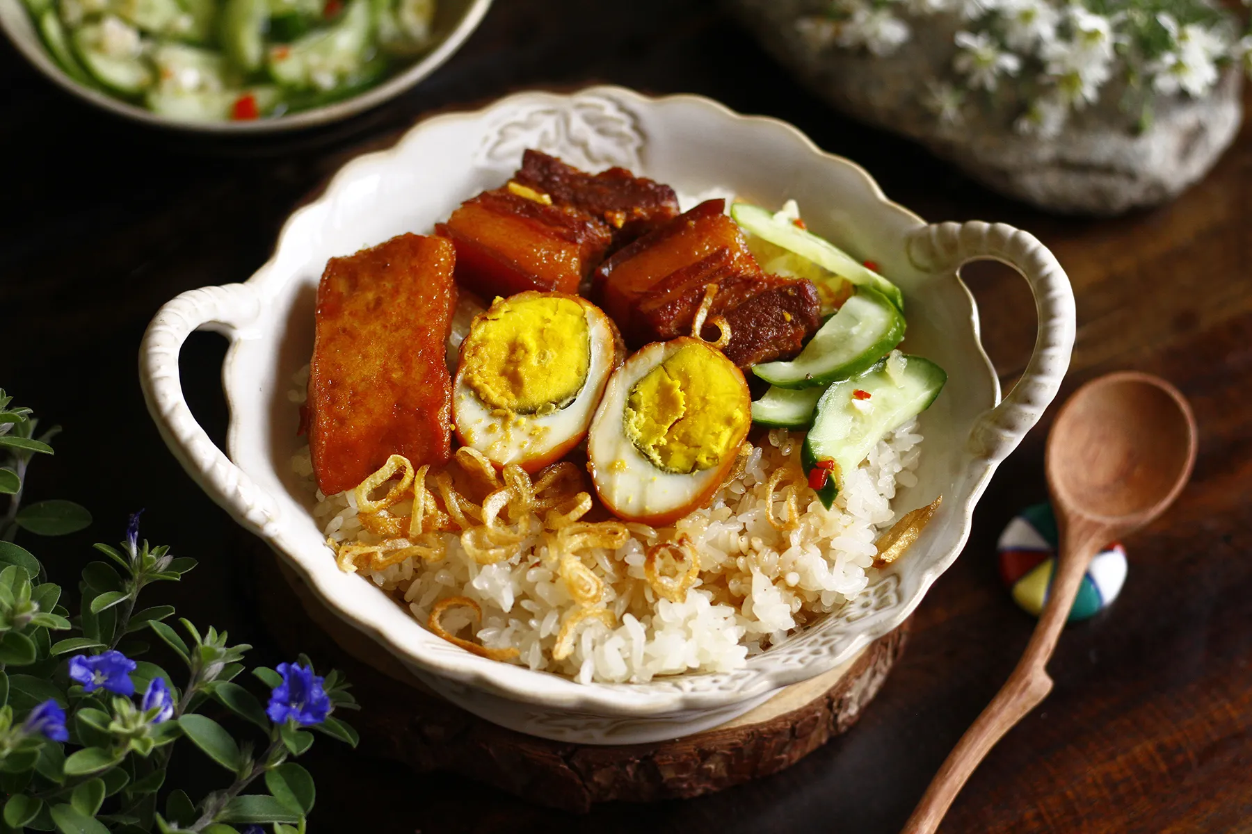 Một suất xôi xéo đầy đủ cung cấp năng lượng dồi dào cho cả ngày