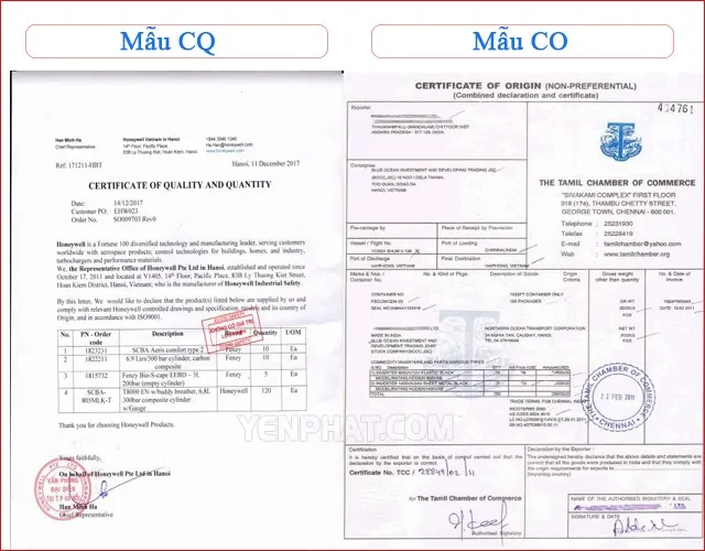 Các sản phẩm tại cửa hàng luôn đi kèm đầy đủ giấy tờ kiểm định chất lượng