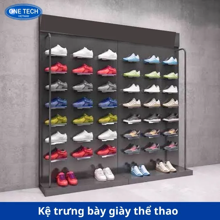 Các dòng giày và phụ kiện thể thao chính hãng đa dạng tại cửa hàng