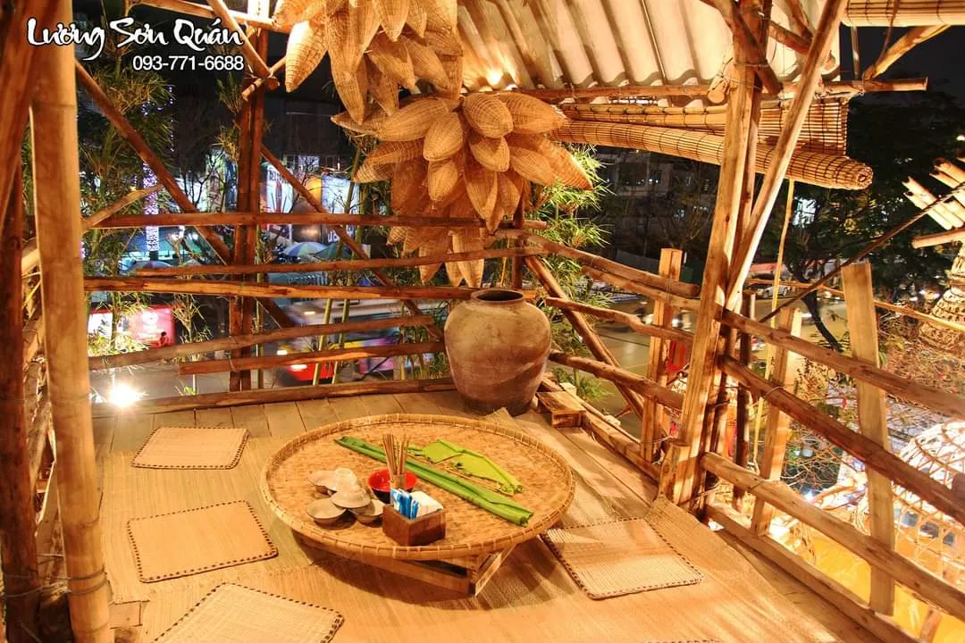 Không gian bên trong mang đậm hơi thở kiếm hiệp Thủy Hử