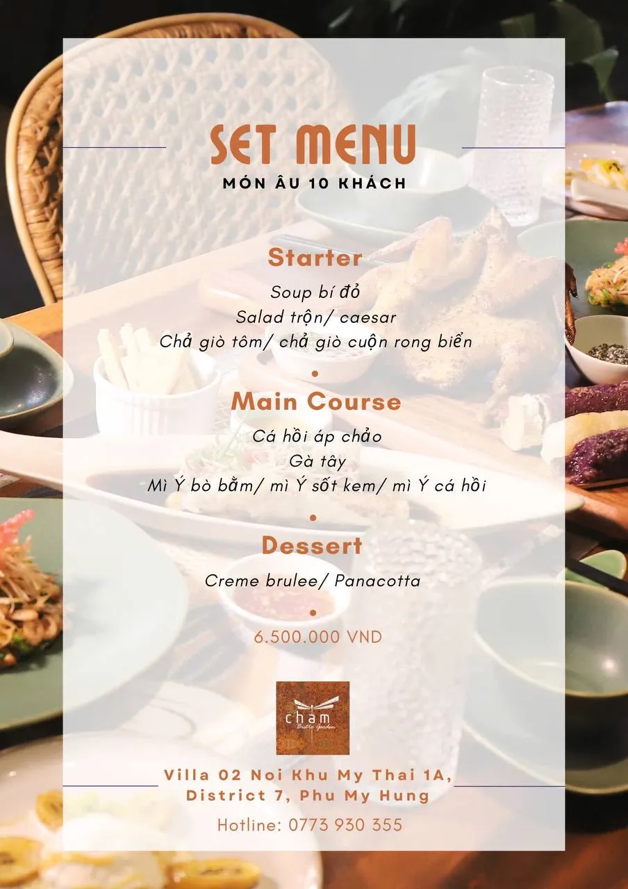 Thực đơn phong phú được chế biến bởi các đầu bếp hàng đầu tại quận Đống Đa
