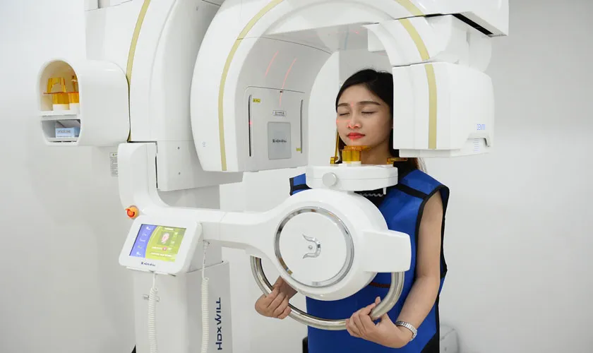 Hệ thống máy chụp CT Cone Beam 3D giúp chẩn đoán chính xác tình trạng răng miệng